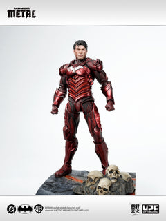 LPZZ 1/12 Batman Dark Nights Metal Red Death Collectible Action Figure Model