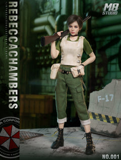 Presale M8 STUDIO No.001 1/6 Resident Zombie Evil Crisis Rebecca Action Figure