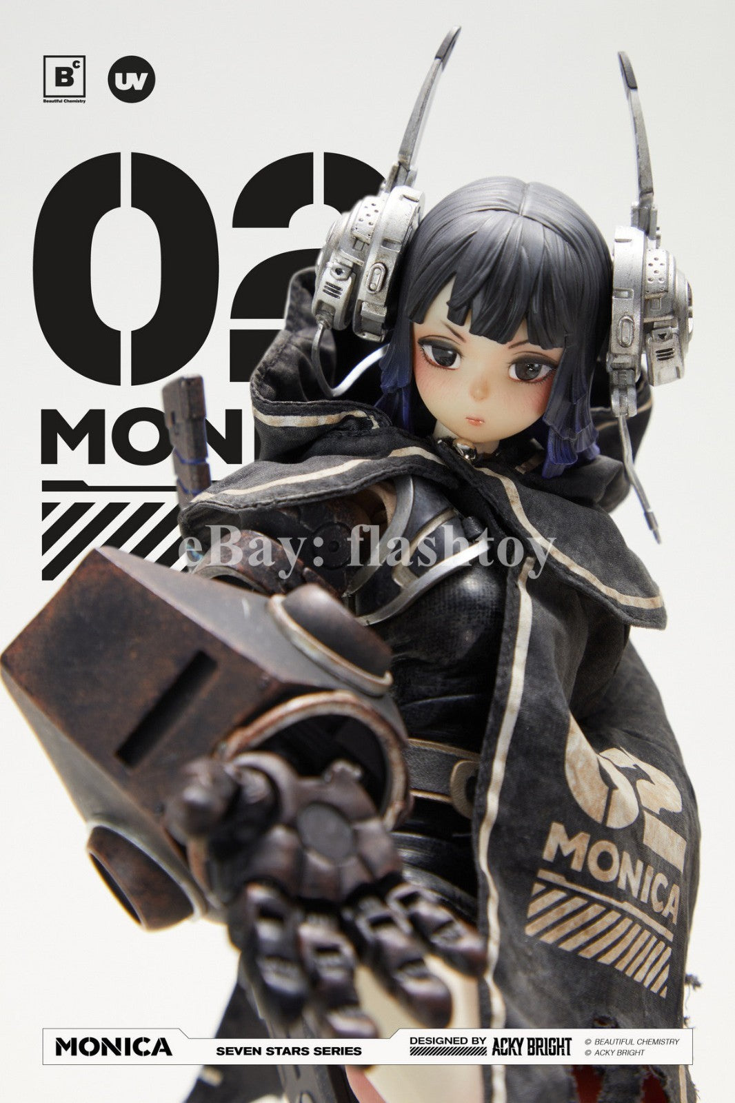 Beautiful Chemistry UV202415 1/6 Seven Stars No.02 Monica Action Figure Model