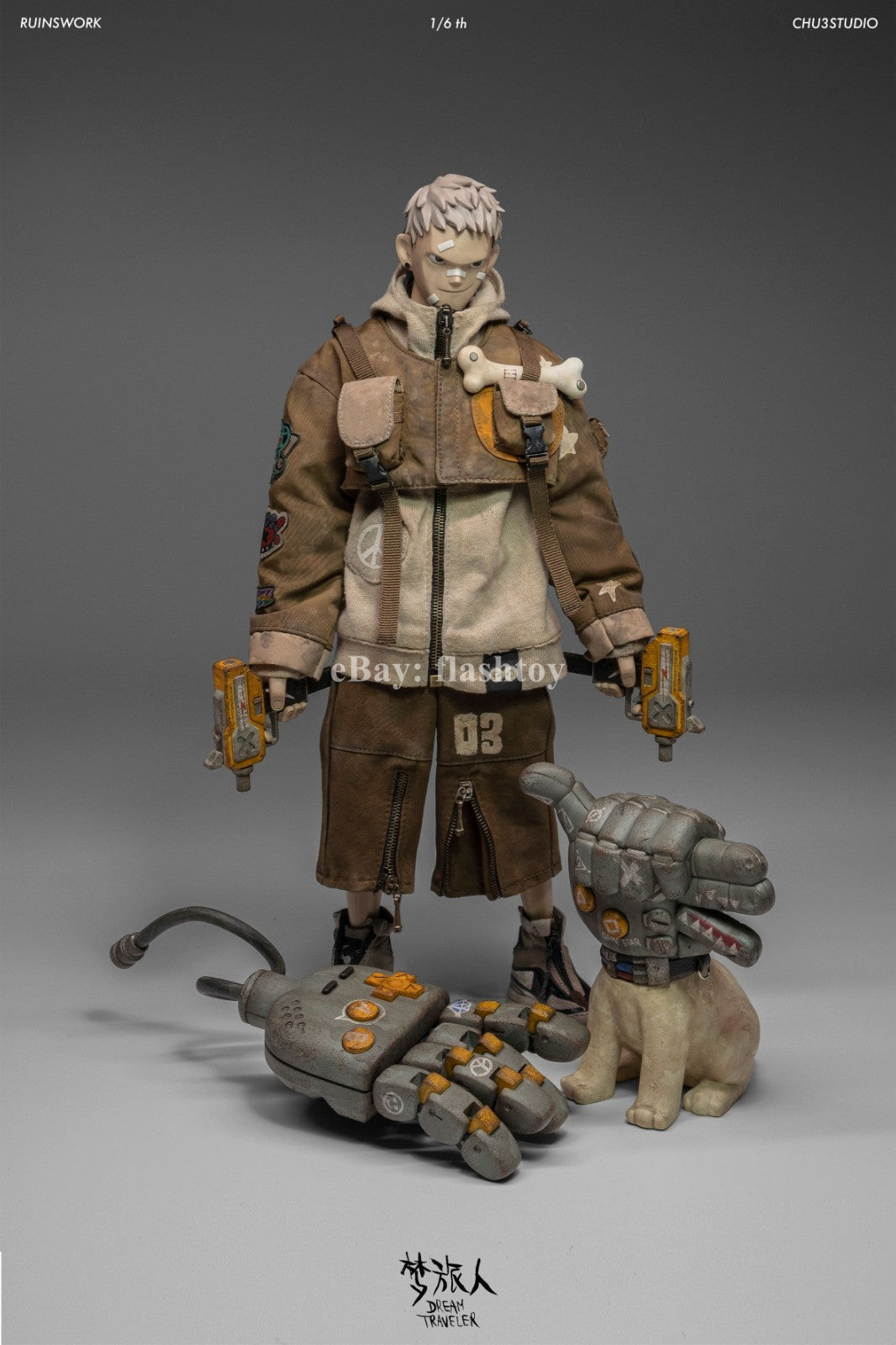 Presale CHU3STUDIO 1/6 RUINSWORK Dream Traveler Handy Mark Action Figure Model
