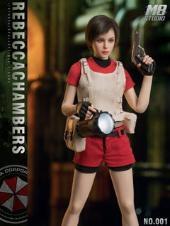 Presale M8 STUDIO No.001 1/6 Resident Zombie Evil Crisis Rebecca Action Figure