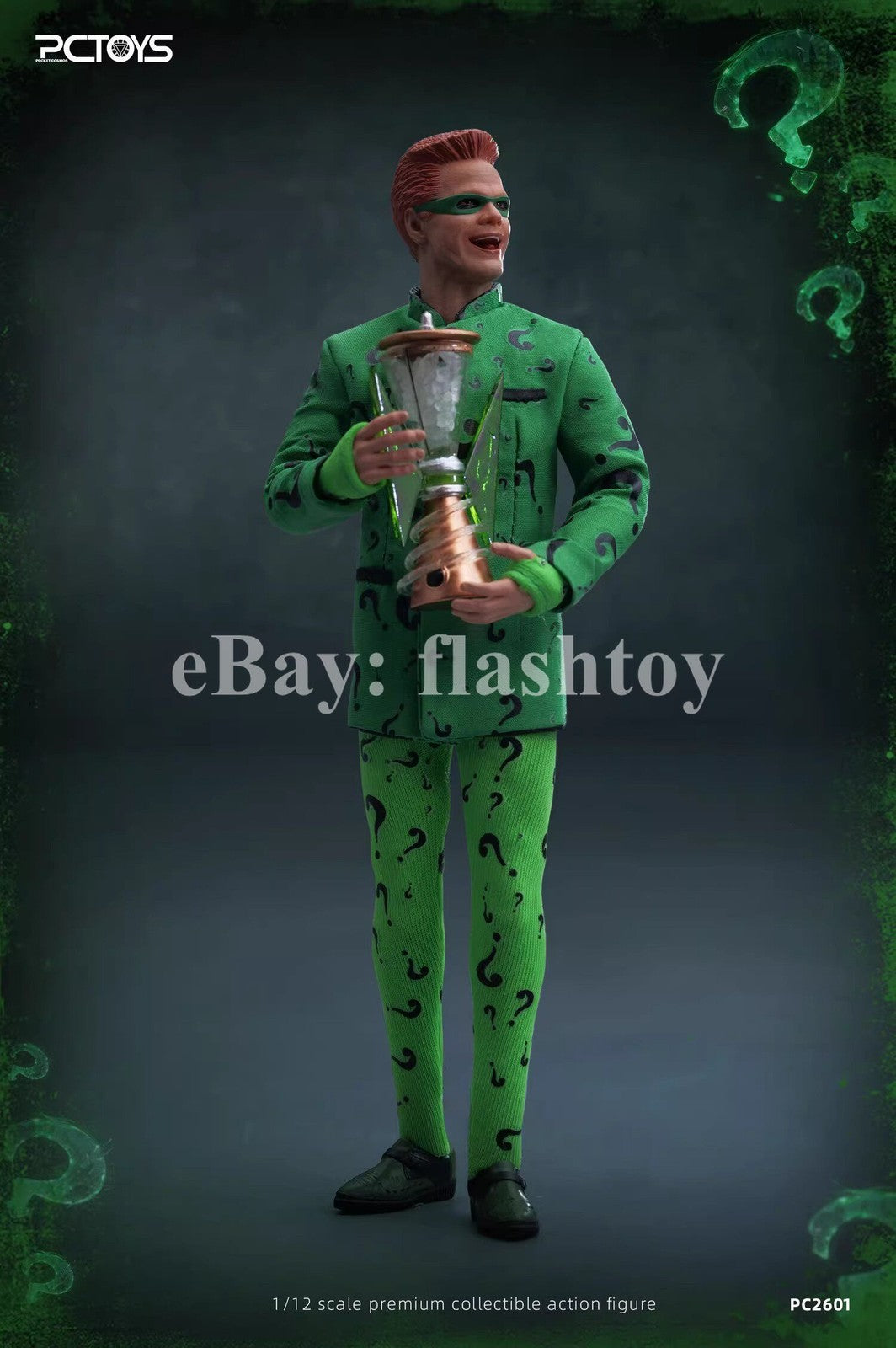 Presale PCTOYS PC2601 1/12 Forever Riddler Carrey Male Action Figure Model Toy