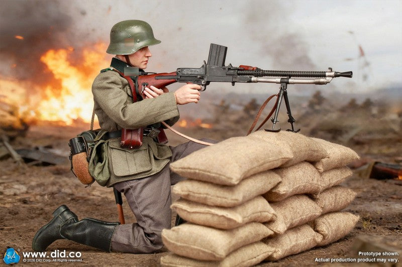 DID D80191 1/6 WWII German SS Polizei Division ZB30 Gunner Friedrich Action Figure Model