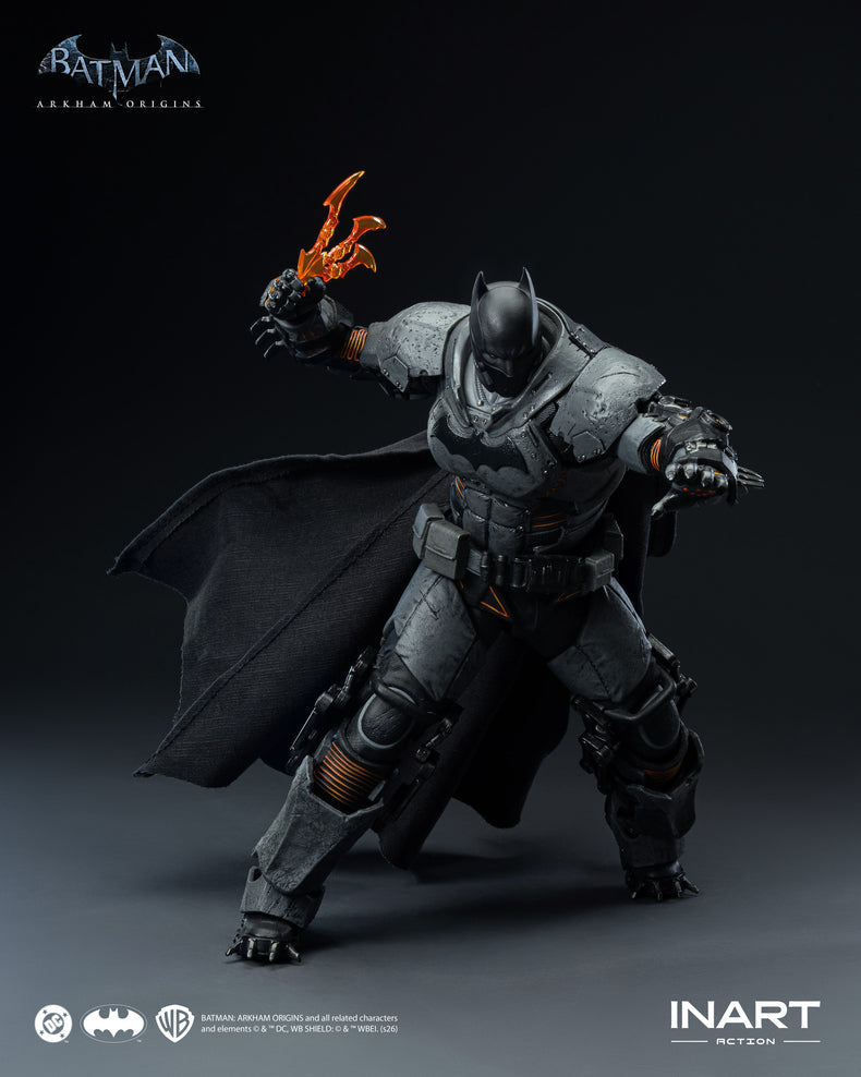 Presale INART MAG G0013 1/12 Batman Arkham Origins Batman Thermal Armor Figure
