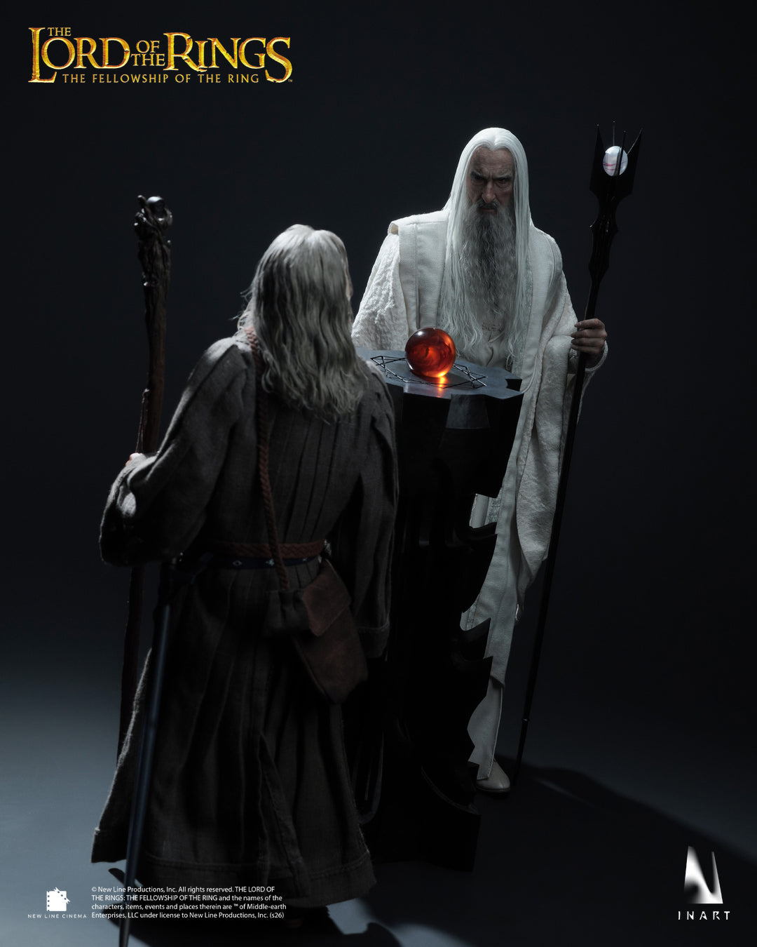 Presale INART Ag A041 1/6 The Lord of the Rings Saruman Action Figure Model Toy