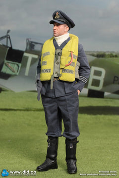 DID K80187 1/6 WWII British Pilot Squadron Leader Tom Action Figure Model Toy