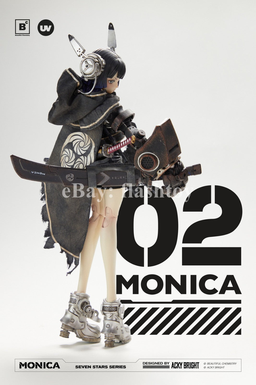 Beautiful Chemistry UV202415 1/6 Seven Stars No.02 Monica Action Figure Model