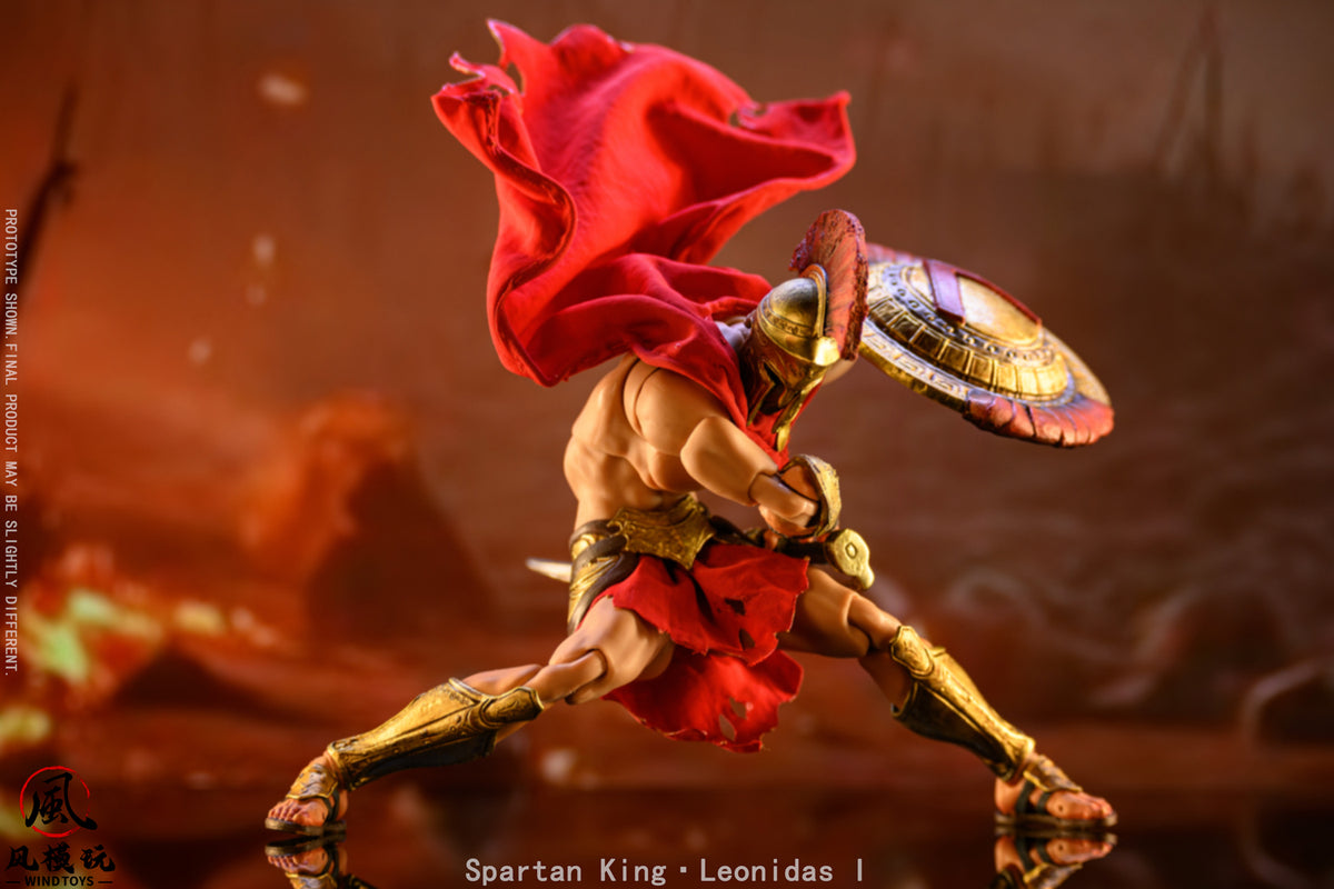Wind Toys FMW004 1/12 Spartan King Leonidas I Collectible Male Action Figure Toy