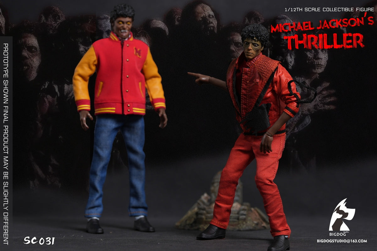 Presale BIGDOG STUDIO SC031 1/12 The Thriller Michael Action Figure Double Set