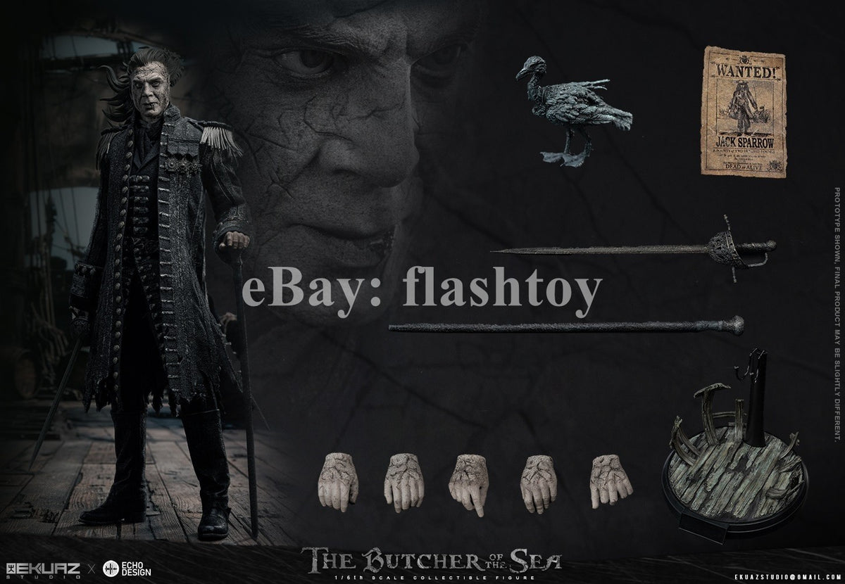 Presale EKUAZ STUDIO EKS013 1/6 The Butcher of the Sea Salazar Action Figure Toy