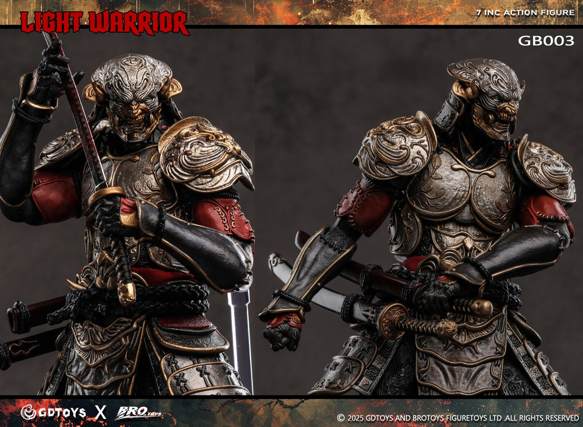 Presale BROTOYS GB003 1/12 Light Warrior 7" Action Figure Model Toy Deluxe Ver.