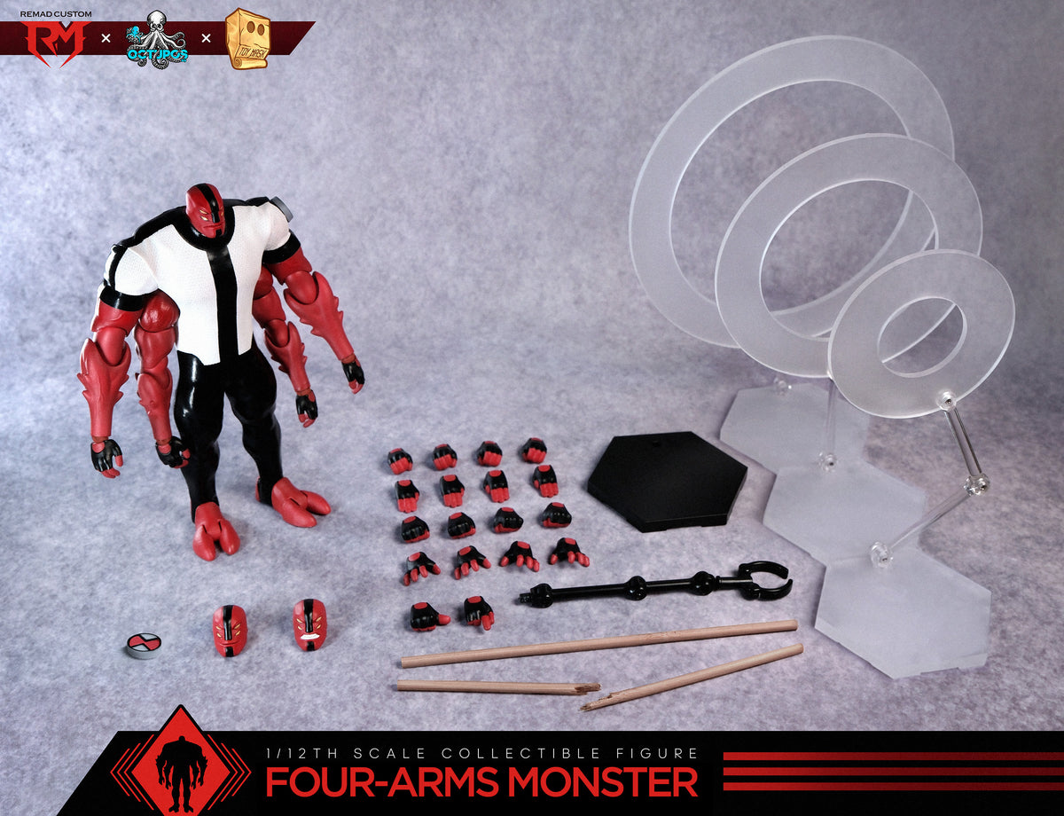 Presale RemadCustom RM031 1/12 The Ben Four Arms Monster Alien 10 Action Figure