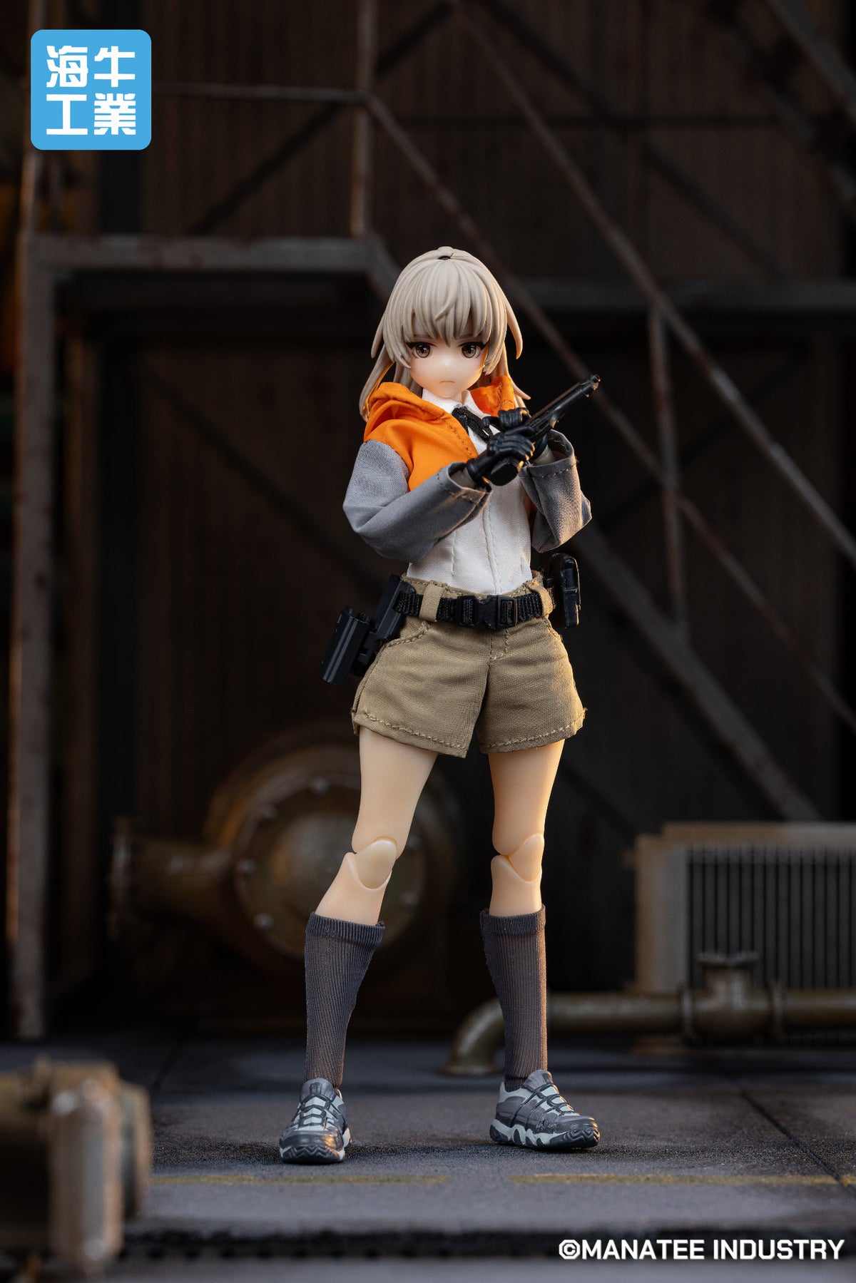 Presale Manatee Industry MI-02 1/12 Desktop Wars Arisa Female Action Figure Toy