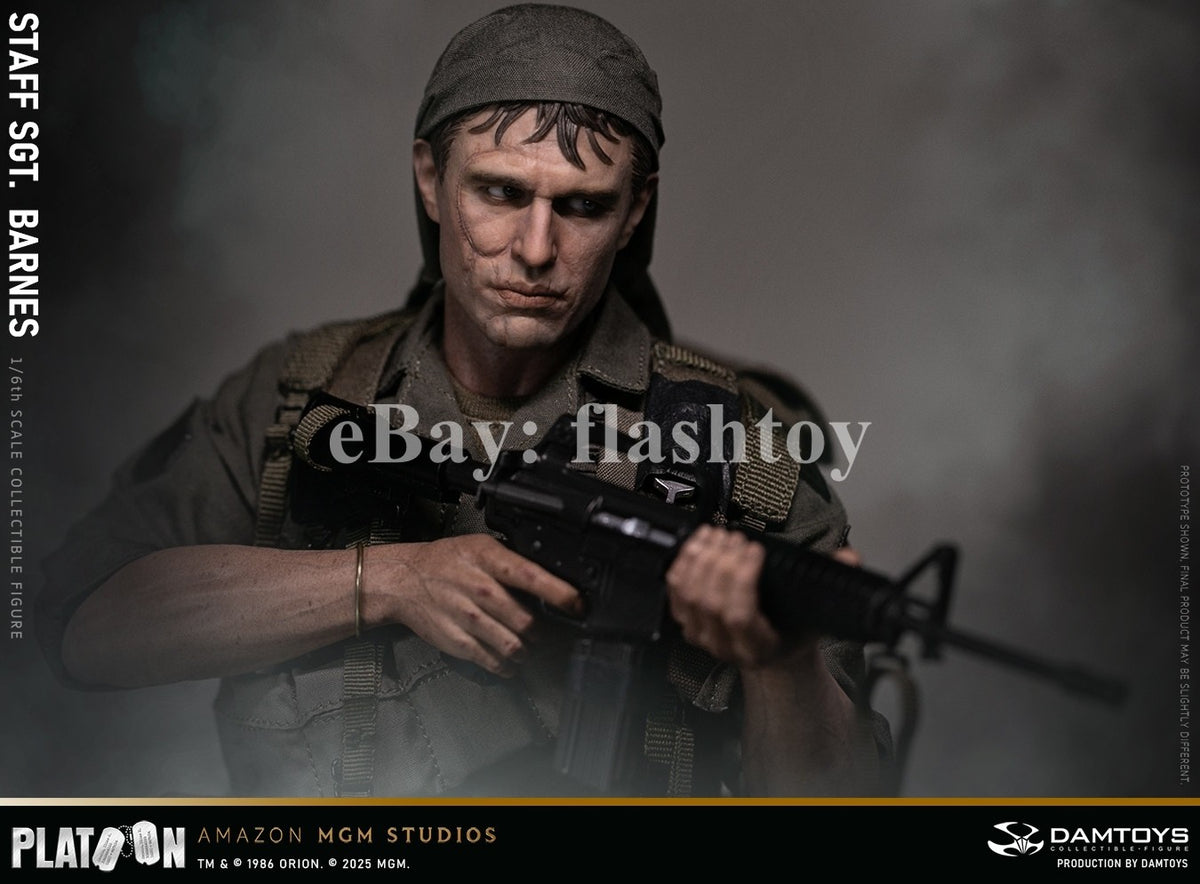 Presale DAMTOYS DMS045 1/6 Platoon Staff Sergeant Barnes Action Figure Model Toy