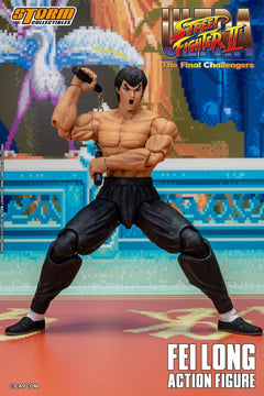 Storm Toys CPSF24 1/12 ULTRA STREET FIGHTER II FEI LONG Male Action Figure Model