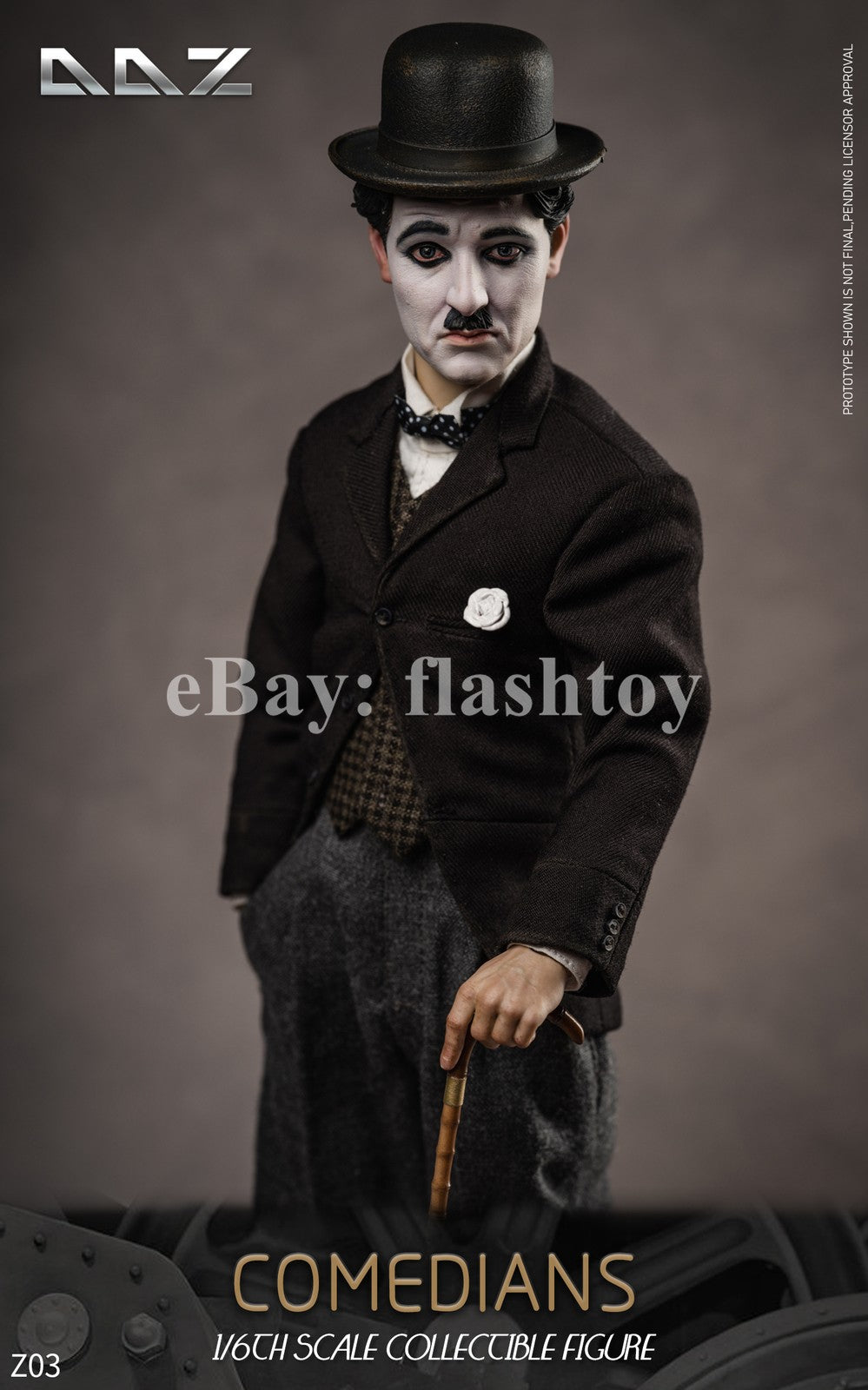 Presale DDZTOYS Z03 1/6 Comedian Chaplin Collectible Male Action Figure Model