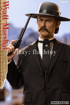 Presale SNAKE TOYS SCB02 1/6 TOMBSTONE Wyatt Marshal 12" Action Figure Model Toy
