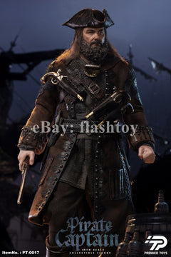 Presale Premier Toys PT-0017 1/6 Pirate Captain 12" Male Action Figure Model Toy