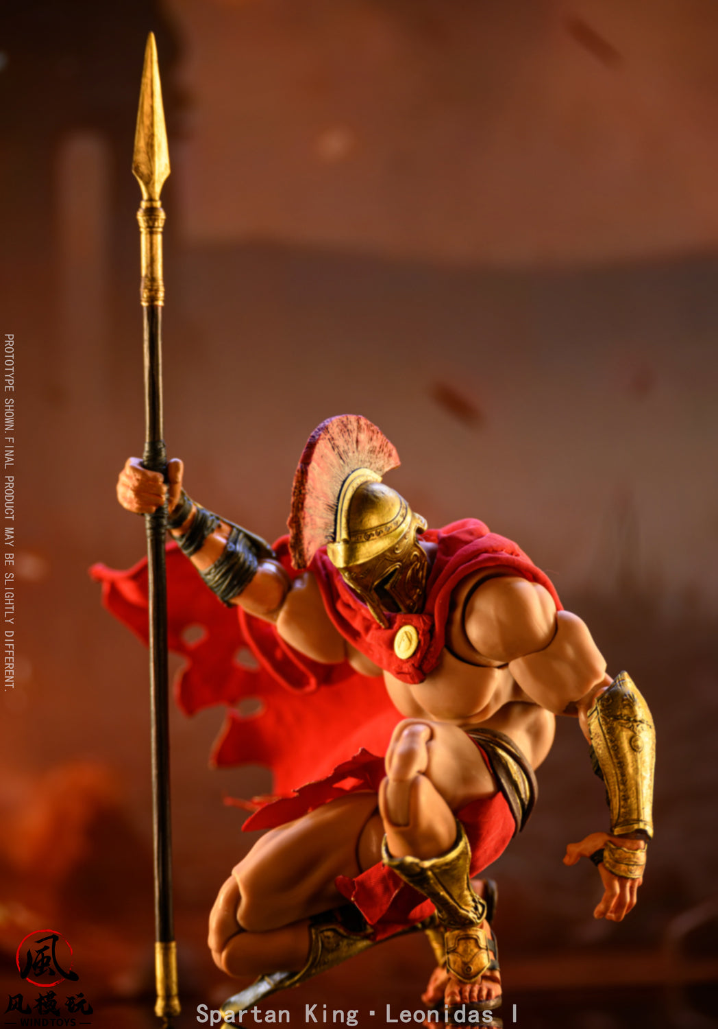 Wind Toys FMW004 1/12 Spartan King Leonidas I Collectible Male Action Figure Toy