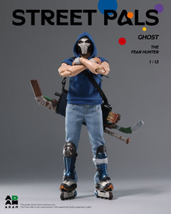 Presale ADAM ADS-001 1/12 Street Pals Ghost The Fear Hunter Action Figure Model