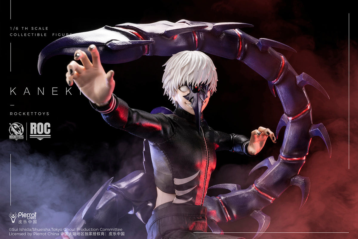 Presale RocketToys ROC-025 1/6 Tokyo Ghoul Kaneki Ken Action Figure Battle Suit
