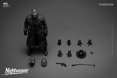 Presale Hell Cat DYM202406B 1/12 Spider Noir Action Figure Black & White Ver.