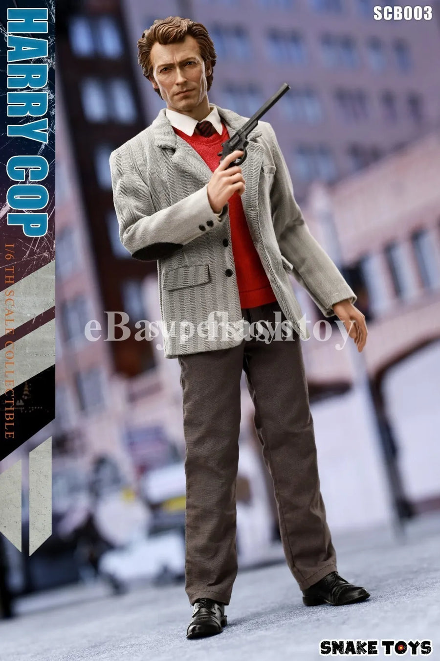 Presale SNAKE TOYS SCB03 1/6 Police HARRY COP Collectible Action Figure Model