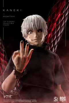 Presale RocketToys ROC-024 1/6 Tokyo Ghoul Kaneki Ken Action Figure Awakened Ver