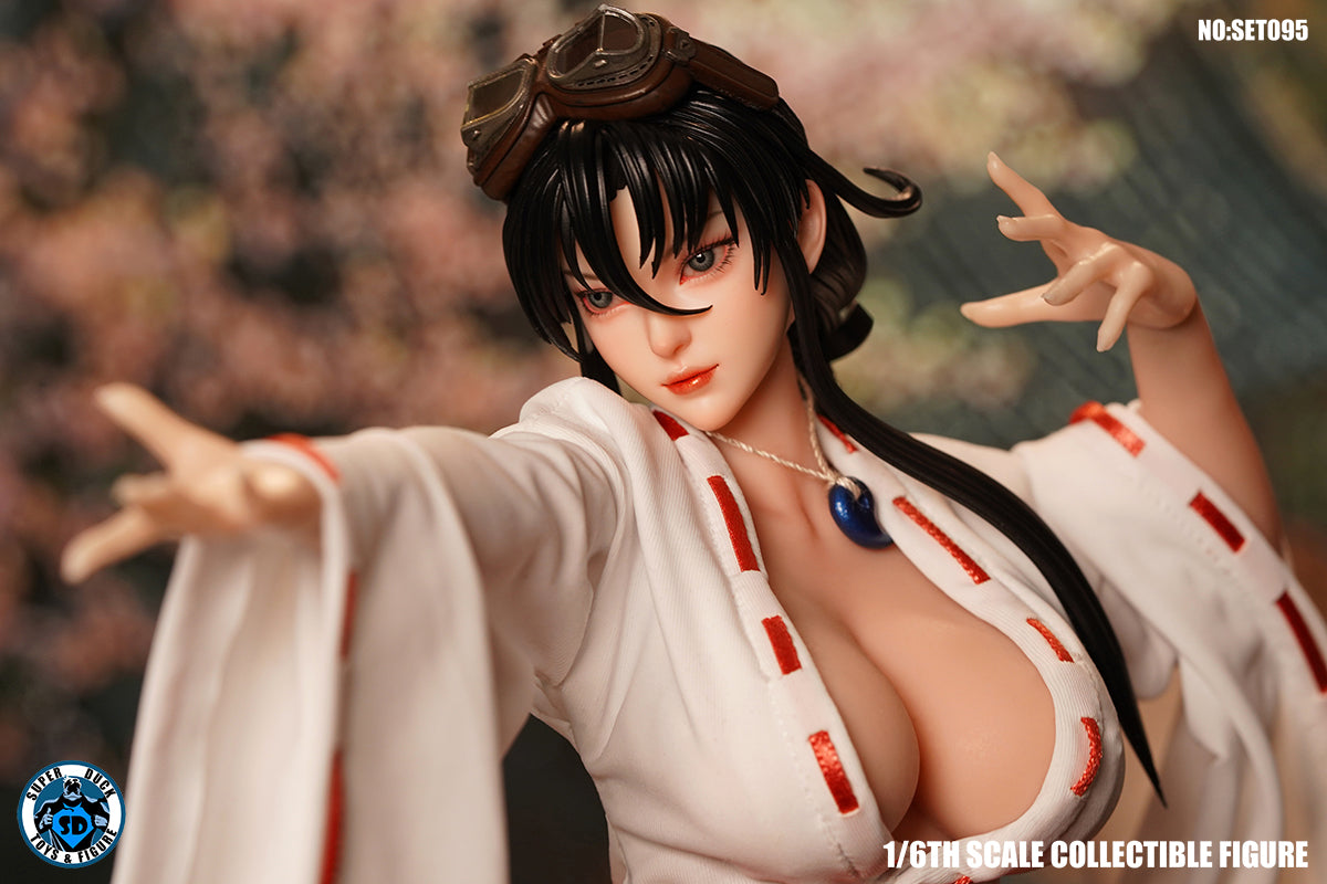 Presale SUPER DUCK SET095 1/6 Sengoku Blade Koyori Female Action Figure Model