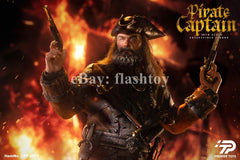 Presale Premier Toys PT-0017 1/6 Pirate Captain 12" Male Action Figure Model Toy