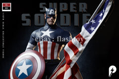 Presale Power Studio PS001 1/6 Super Soldier Collectible Action Figure Model Toy
