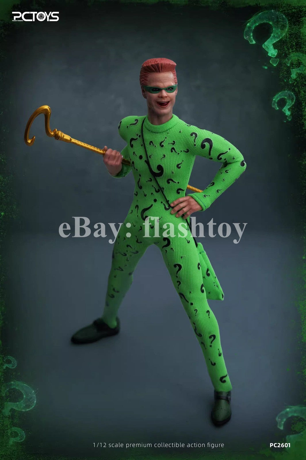 Presale PCTOYS PC2601 1/12 Forever Riddler Carrey Male Action Figure Model Toy