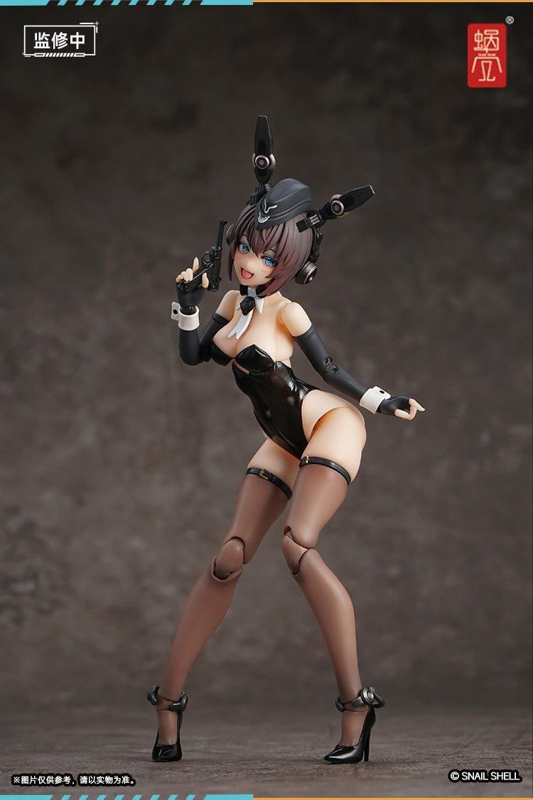 Snail Shell RA-03 1/12 Armored Rabbit Girl Anneliese Female Action Figure Toy