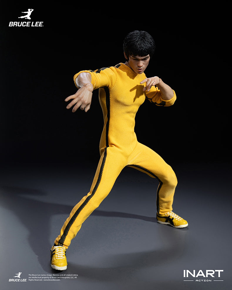 Presale INART Gy A036 1/12 Bruce Lee Collectible Action Figure Toy Yellow Outfit Set