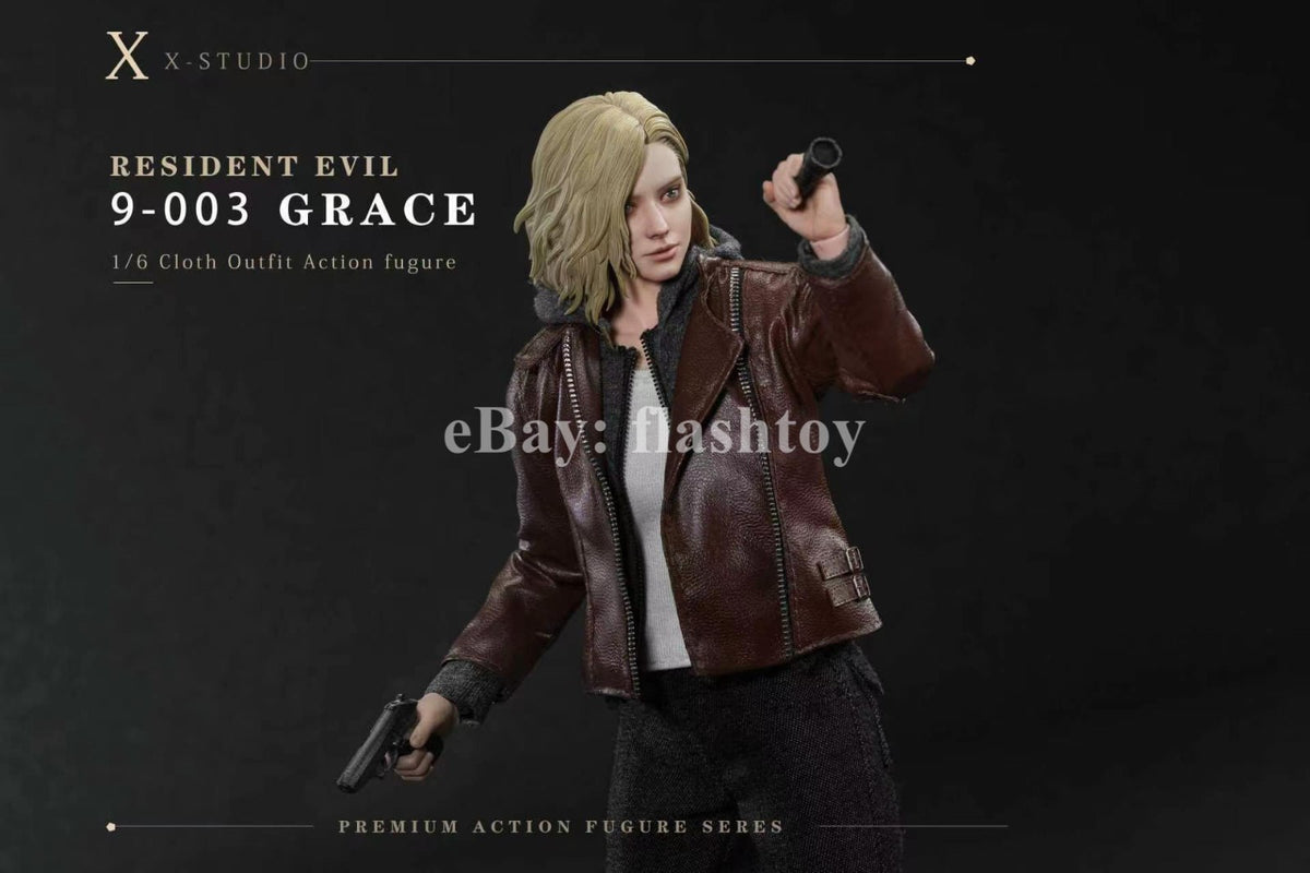 Presale X-STUDIO 1/6 Investigative Reporter Grace Female Action Figure Model RE9