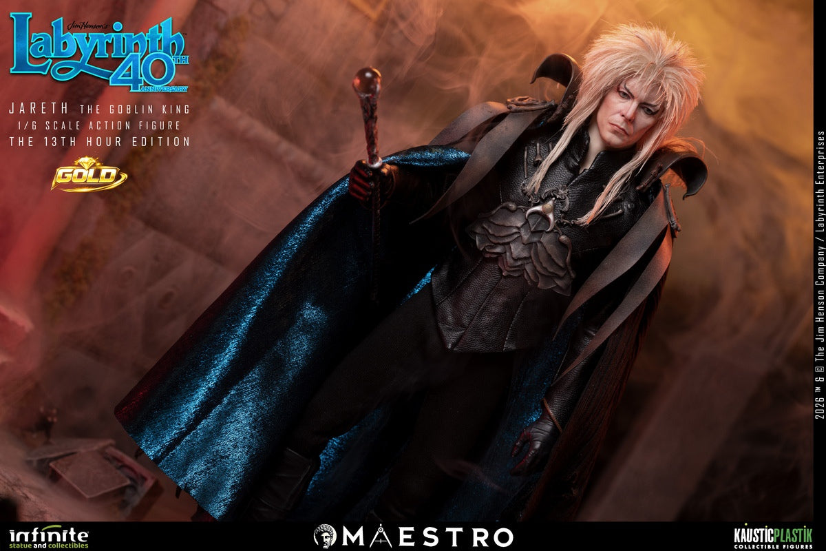 Presale Infinite 1/6 Labyrinth Jareth the Goblin King The 13Th Hour Edition Action Figure