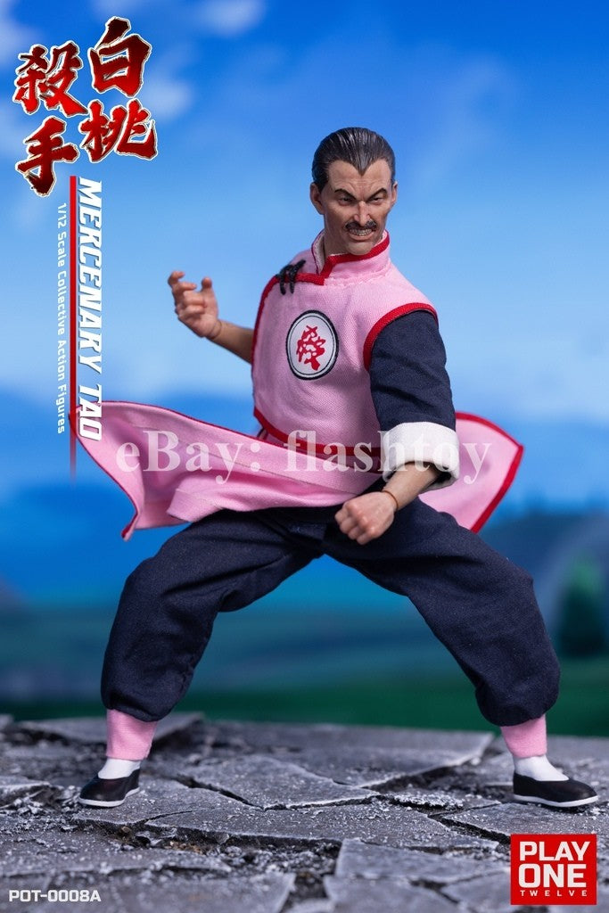 Presale Play One twelve POT-0008A 1/12 Mercenary Killer Tao Pai Pai Figure Model