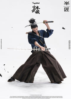 Presale HALF CARFT 1/12 Miyamoto 6" Collectible Male Action Figure Model Toy