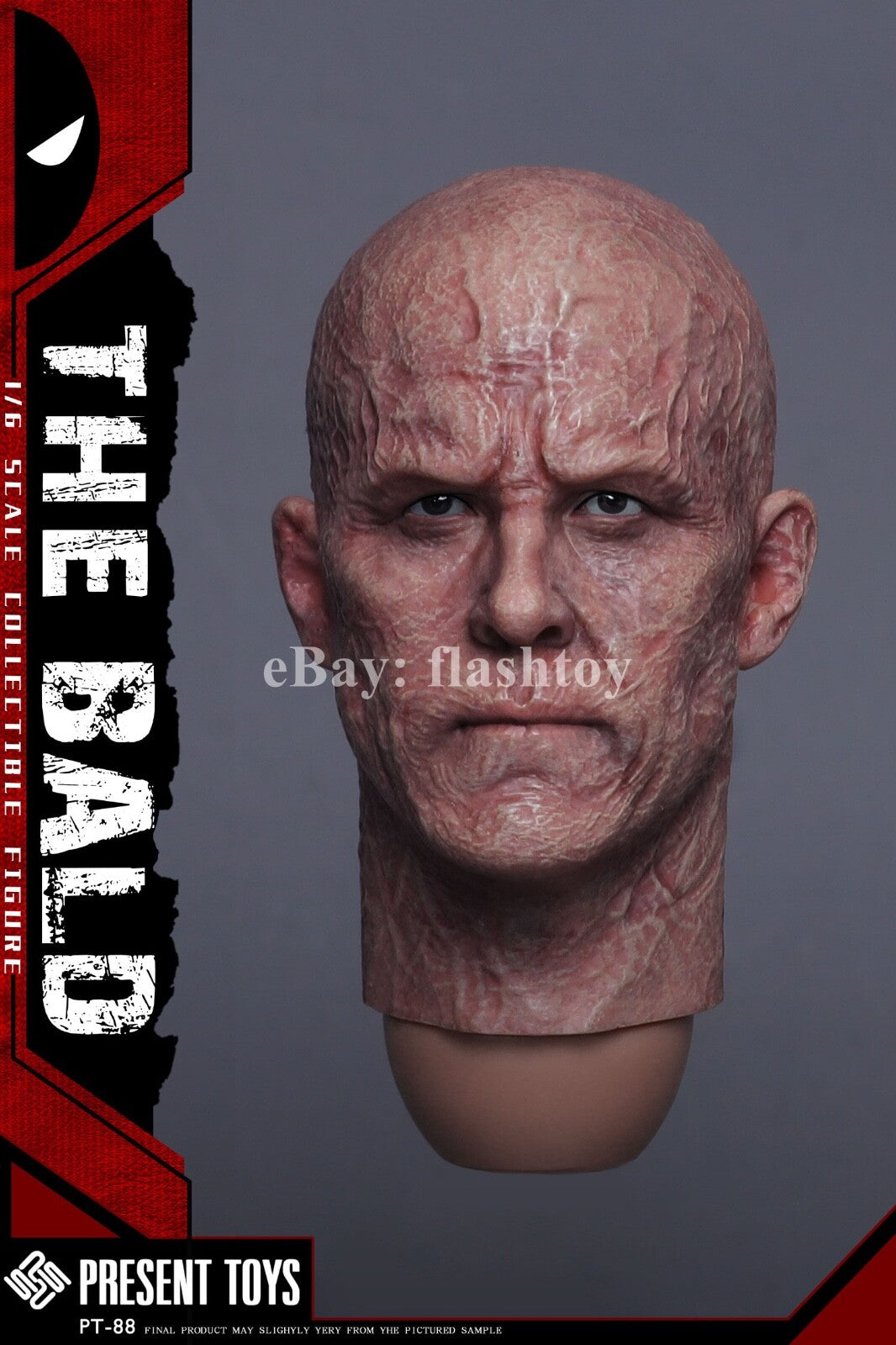 PRESENT TOYS PT-sp88 1/6 The Bald Head Sculpt fit 12" HT Male Figure Model Body