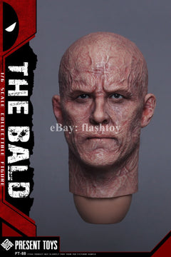 PRESENT TOYS PT-sp88 1/6 The Bald Head Sculpt fit 12" HT Male Figure Model Body