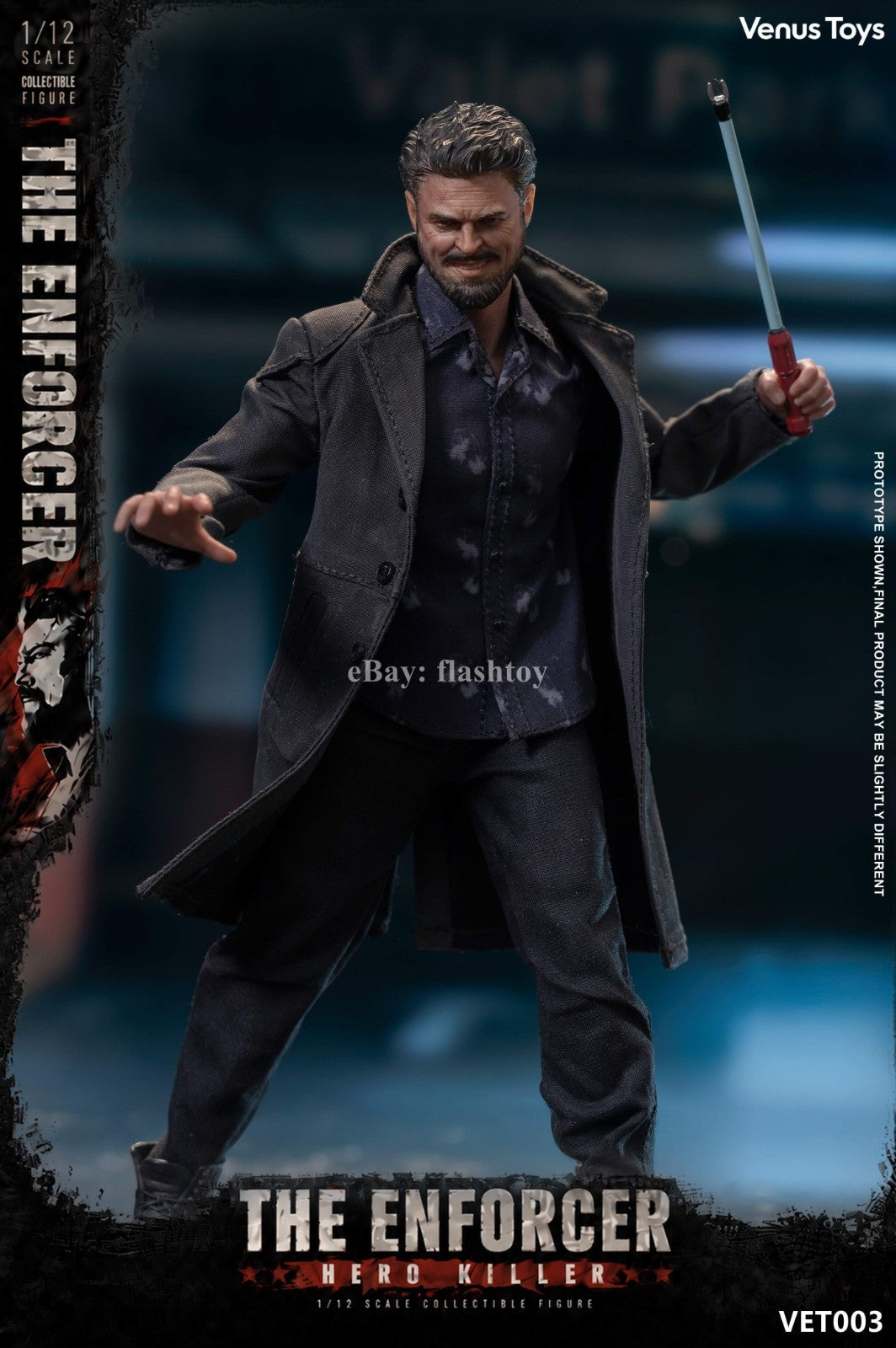 Presale Venus Toys VET003 1/12 The Enforcer Butcher Male Action Figure Model Toy