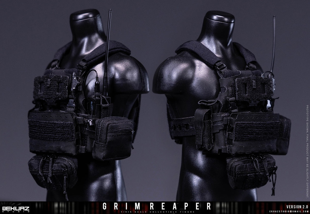 Presale EKUAZ STUDIO EKS015S 1/6 Resident Zombie Evil Crisis Reaper 2.0 Hunk Deluxe Ver.