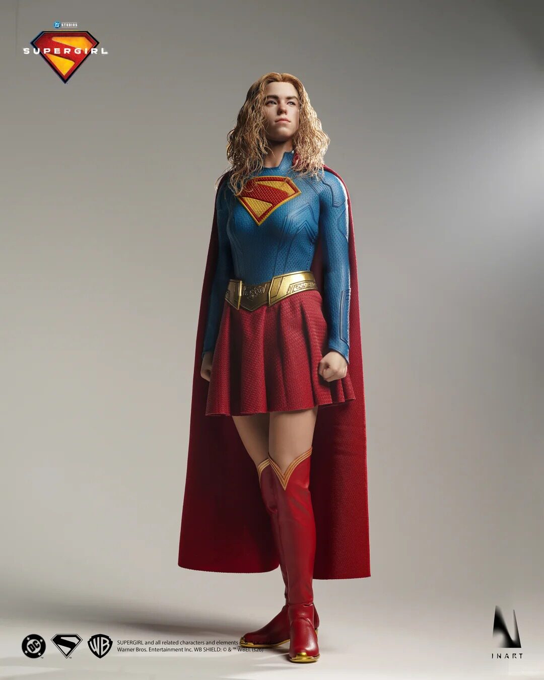 Presale INART AgA040 1/6 Supergirl (2026) Collectible Female Action Figure Model