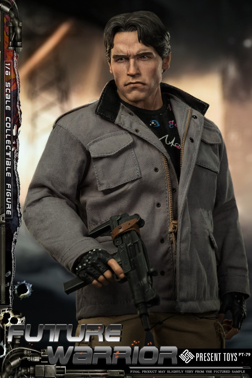 PRESENT TOYS PT-sp79 1/6 Future Warrior Arnold Collectible Male Action Figure