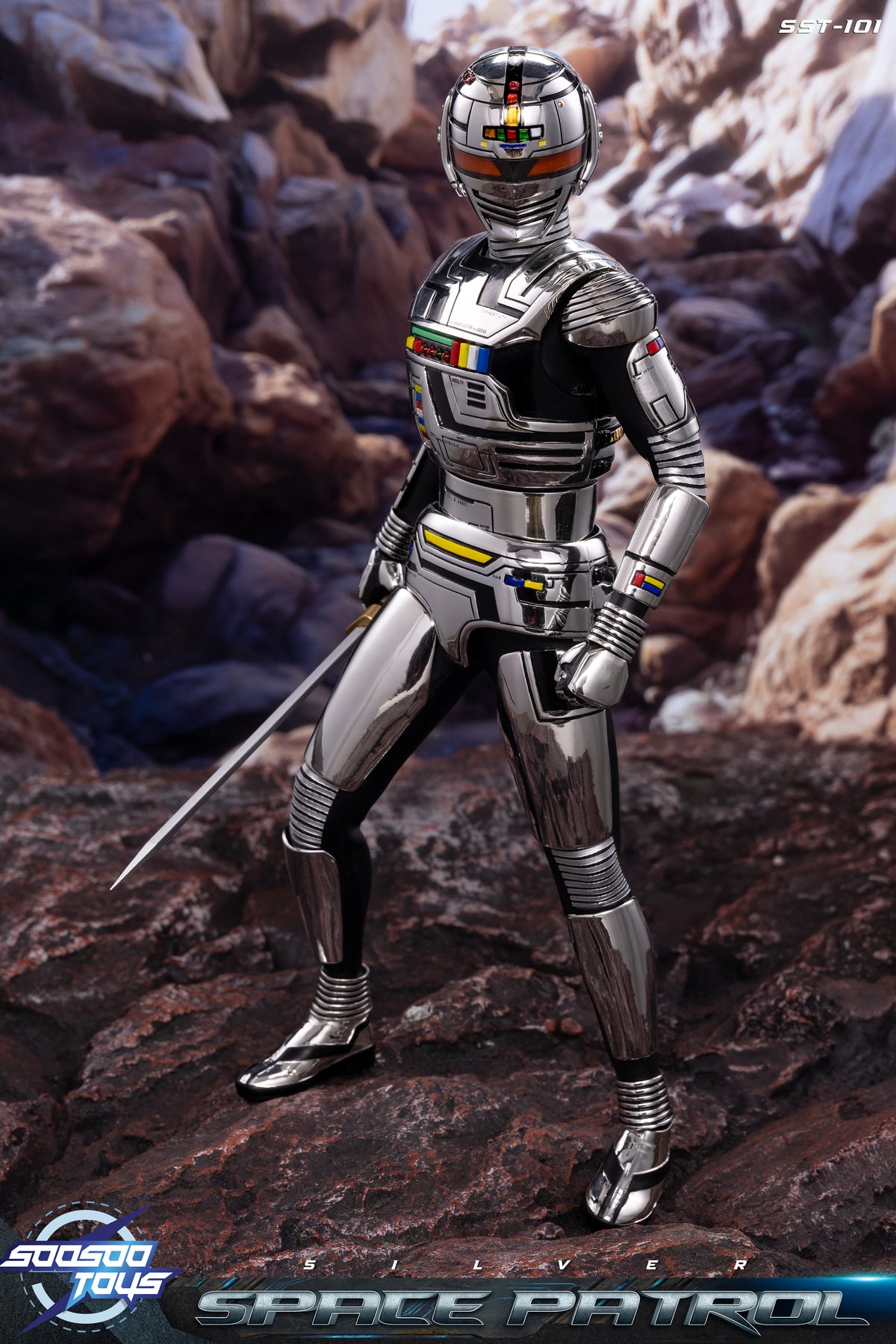 Pre-order Soosootoys SST-101 1/6 Space Sheriff Gavan Male Action Figure Model