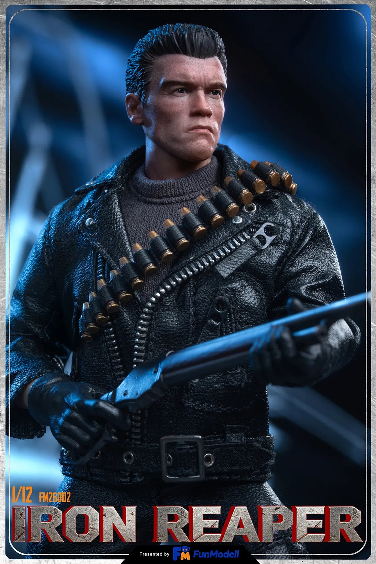 Presale FunModell FM26002 1/12 Future Warrior T800 Arnold Male Action Figure Toy