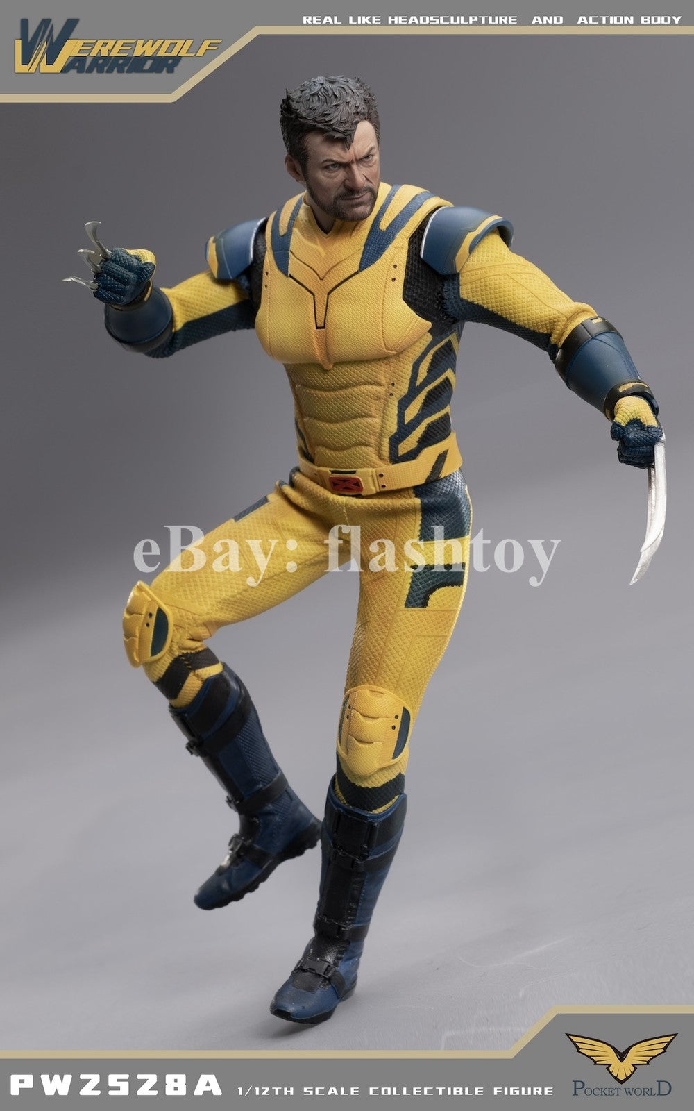 Presale PWTOYS PW2528A 1/12 Werewolf Warrior 6" Male Action Figure Model Toy