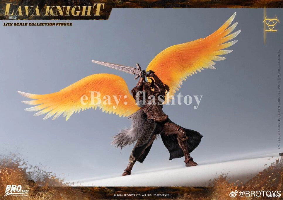 Presale BROTOYS GB004 1/12 Crucible Knight Collectible Action Figure Model Toy