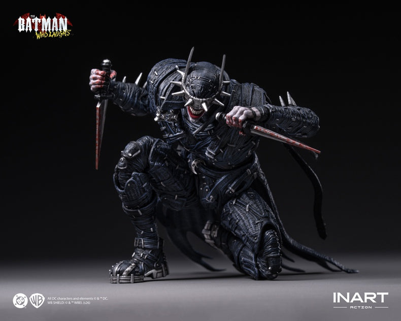 INART MAG-C0002 1/12 Dark Knight Metal The Batman Who Laughs Action Figure Model Toy