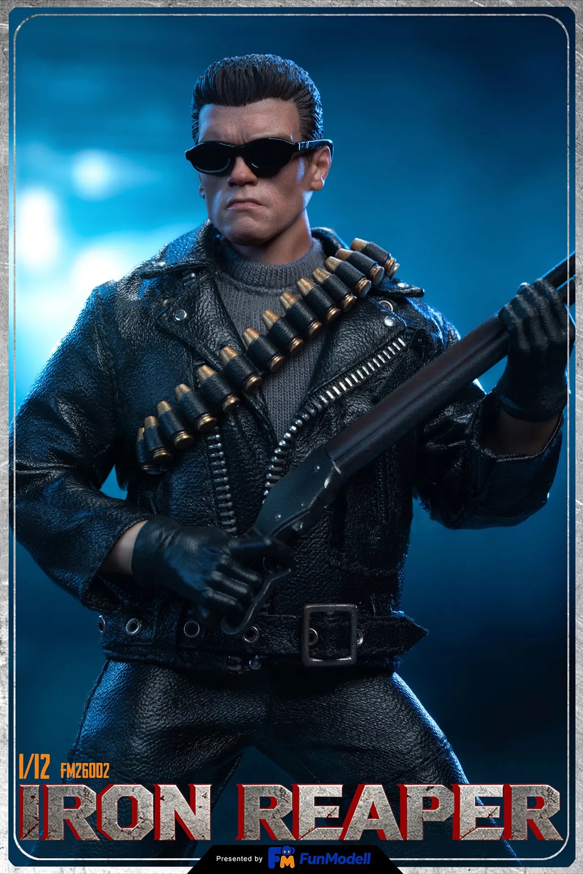 Presale FunModell FM26002 1/12 Future Warrior T800 Arnold Male Action Figure Toy